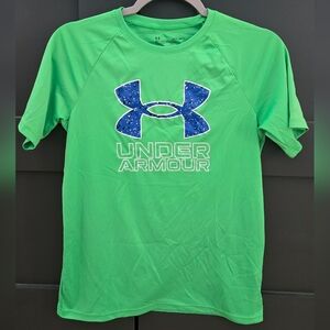 Under Armour Kids' Vibrant Green Tee